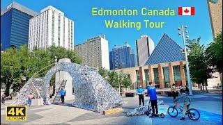 EDMONTON Downtown Walking Tour - City Hall tour and Royal Alberta Museum