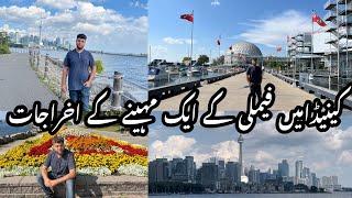 Monthly Expense In Canada | Family ka Aik Month Mai Kitna Kharcha Hota Hay