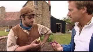 Peter Ginn and Ben Fogle on the Victorian Farm