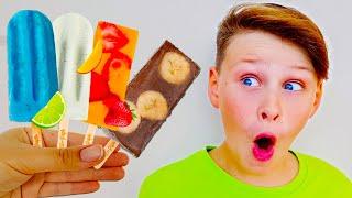 Funny kids stories with Magic Superheroes Ice Cream