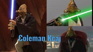 All Scenes Coleman Kcaj ( ep 2 , clone wars , ep 3 , obi wan Kenobi )