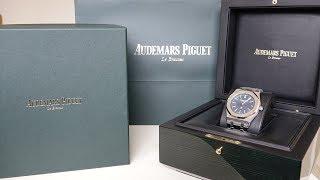 4K Review: Audemars Piguet Royal Oak 15202st "Jumbo" Unboxing