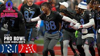 NFC vs. AFC Flag Football | 2023 Pro Bowl Game 1 Highlights