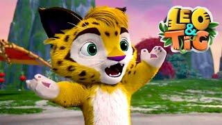 Leo and Tig    The Way Home    All episodes in a row    Funny Family Animated Cartoon for Kids