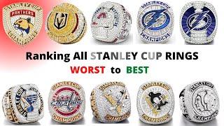 Ranking All STANLEY CUP Rings WORST to BEST!