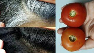 From white hair to black hair naturally in just 4 minutes permanently!  100% works!  Experienced TV