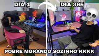 COMO FUI MORAR SOZINHO SENDO POBRE, GAMER E SEM PASSAR FOME KKKK