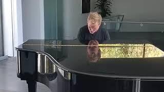 Avicii Playing Piano Before His Death - RIP AVICII