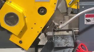 high speed CNC metal tube cutting circular saw machine