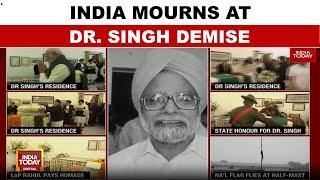 Former PM Manmohan Singh Passes Away, State Funeral On Saturday | India Mourns At Dr. Singh's Demise