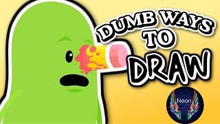 Dumb ways to draw, with Neon Celestial #dumbwaystodraw #neoncelestial #funny #gaming