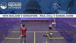 WORLD TEAMS SQUASH | PAUL COLL v SAMUEL KANG