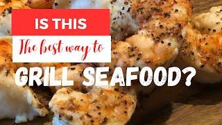 How To Make Perfect Grilled Shrimp, Prawns, And Halibut On The Ninja Woodfire Grill