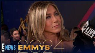 Jennifer Aniston Admits There's a "NO A**HOLE" Policy on The Morning Show Set | 2024 Emmys | E! News