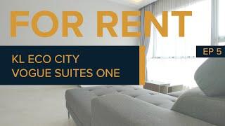 Rent | KL Eco City, Vogue Suites One Residence | 2 Bedrooms 2 Bathrooms unit (946 sqft ) EP5