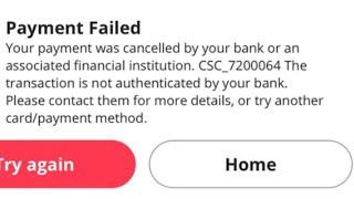How To Fix Aliexpress Error Code CSC 7200064?
