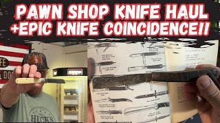 Pawn Shop Knife Haul + Epic Knife Coincidence Unboxed!