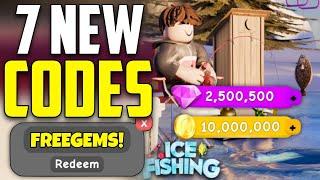 *NEW* ALL WORKING CODES FOR ICE FISHING SIMULATOR IN 2024! ROBLOX ICE FISHING SIMULATOR CODES