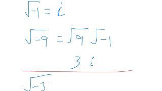 Complex Numbers Introduction