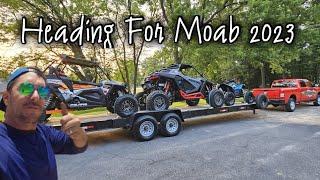 Moab 2023 Let Er Rip Sxs is Going on a ROADTRIP Polaris Razor Pro R/Polaris Scrambler 1000s