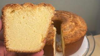 Easiest Pound Cake Recipe Ever! (Foolproof 2-Step Pound Cake Recipe)