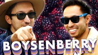 Ryan and Shane Eat Everything Boysenberry At Knott's Berry Farm