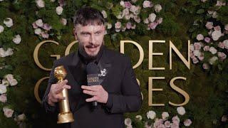 Richard Gadd of "Baby Reindeer" Winner Interview | 82nd Annual Golden Globes