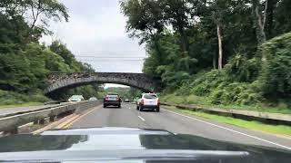 Let’s Take a Drive: Merritt and Wilbur Cross Parkways (northbound) in Connecticut on 8/31/24.