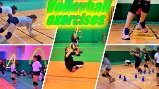 YOUTH VOLLEYBALL TRAINING | Agility*Speed*Coordination*Stamina