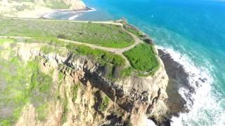 DRONE -  Portuguese Point near Long Beach