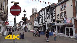 Melton Mowbray Walk: Town Centre【4K】