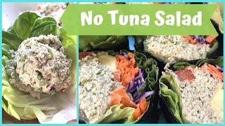 RAW VEGAN NO TUNA SALAD // RAW VEGAN RECIPE // EASY AND SATISFYING