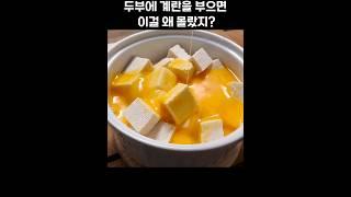 너무 쉬워서 매일 먹는 두부 계란요리 Easy Tofu Egg Recipe