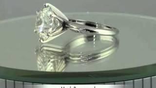 6.02ct Round Brilliant Cut Diamond Engagement Anniversary Ring- Mark Broumand