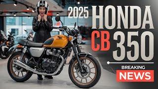 "Top 5 Reasons You’ll Love the 2025 Honda CB350!"