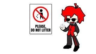 Do not litter [Rhythmic Revolution / Human Impostor]