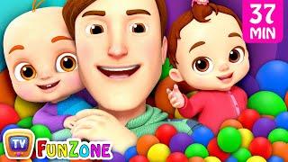 Johny Johny Yes Papa Ball Pit Show + More ChuChu TV Funzone Nursery Rhymes for Kids