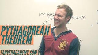 Pythagorean Theorem a2+b2=c2 changed my lyfe // TARVER ACADEMY MATH