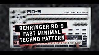 RD-9 FAST MINIMALISTIC TECHNO BEAT + SAMPLE PACK | riemannkollektion.com