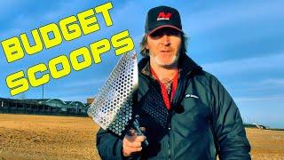 BUDGET SAND SCOOPS. For Beach Metal Detecting