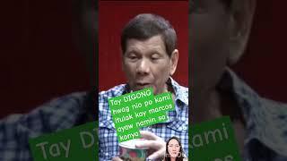 TATAY DIGONG HWAG MO PO KAMI ITULAK SA KANYA #viralvideo #trendingshort #duterteparin #viralshort