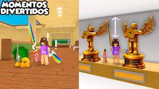 MURDER MISTERY pero TODOS SOMOS ENANOS + BEATING CAMPER (Momentos Divertidos) Siendo Mini Roblox