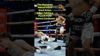 The Shocking Moment Naoya Inoue Was Dropped by Ramon Cardenas' Punch #boxing