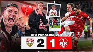 Was ein DUELL  VfB Stuttgart vs 1. FC Kaiserslautern DFB-Pokal Stadion Vlog 