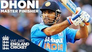 MS Dhoni - Master Finisher | England v India 2011 - Highlights