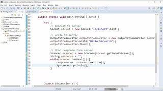 Socket Client | Java Socket Programming | Khmer | Chivon Chhai