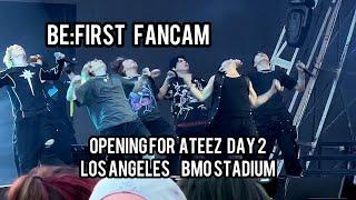 BE:FIRST fancam, DAY 2 OPENING FOR ATEEZ AT BMO STADIUM in LOS ANGELES