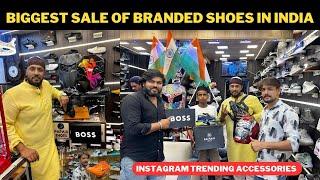 INDIAS BIGGEST BRANDED SHOES 7A QUALITY STOCK - NEXT TO OG || BIGGEST SALE AT PAPAJI SHOES CAMP