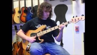 Guyatone Prototype WR6 Auto Wah Rocker Pedal Demo on Bass