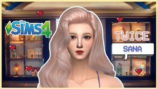 The Sims 4 : CAS + Full CC List - Sana (Twice) | PRIMROSE SIMS #CreateASim   // 심즈 4 : 트와이스 사나